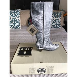 Frye Steffi Back Zip Boots